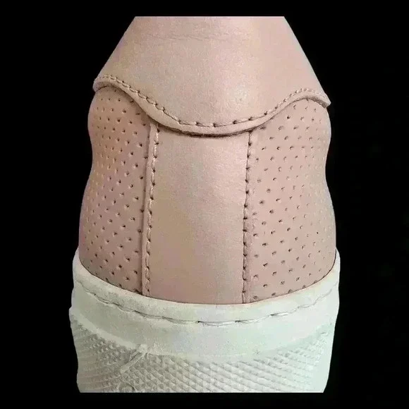 Greats Brooklyn The Royal Pink Perforated Leather Sneaker Italy Size 8.5 - Picture 5 of 15